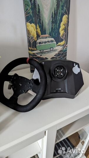 Игровой руль artplays v 1200 vibro racing wheel