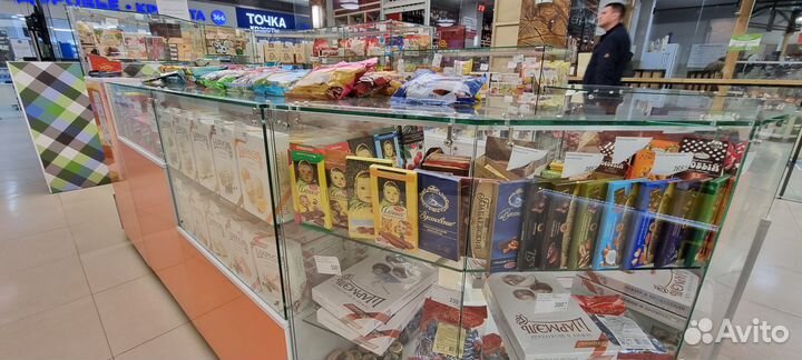 Продам готовый бизнес магазин сладостей в ТЦ