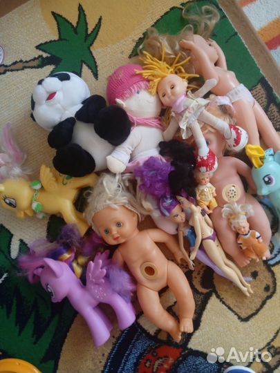 Игрушки для девочек пакетом