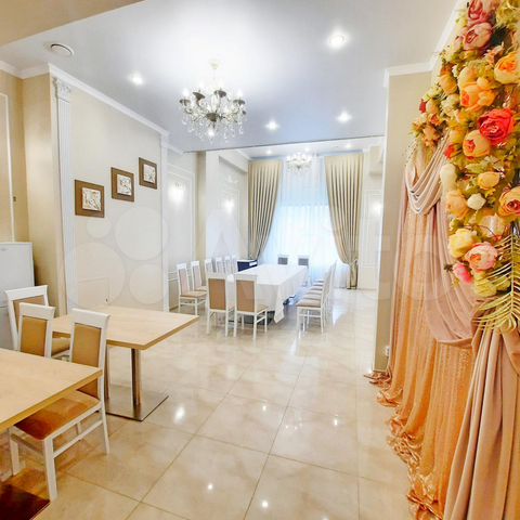 Аренда готового кафе с банкетным залом 166.2 м²