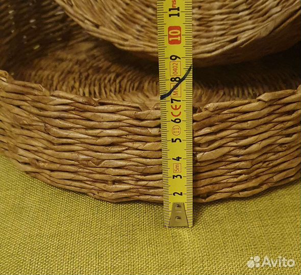 Плетеный поднос