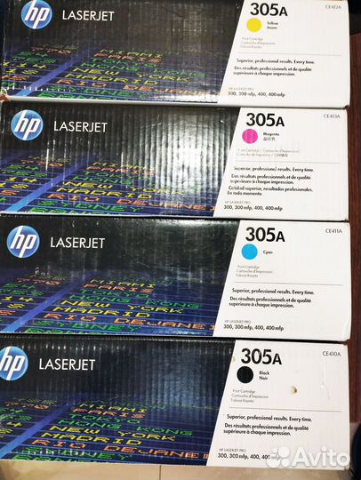 Картридж 305a HP CE412A CE413A CE411A CE410A