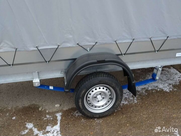 Прицеп легковой оцинкованный трейлер 3.5*1.5 от пф