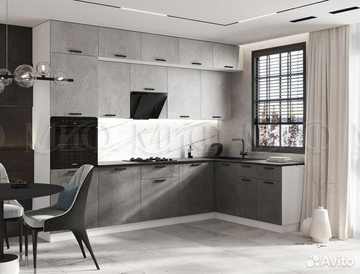 Лдсп Кухня Рио NEW 3,0х1,8м Компановка №2