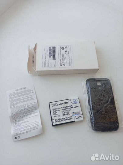 Усиленный аккумулятор для Samsung galaxy s4 mini