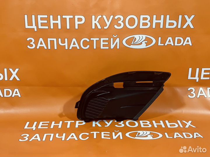 Заглушка переднего бампера левая granta FL