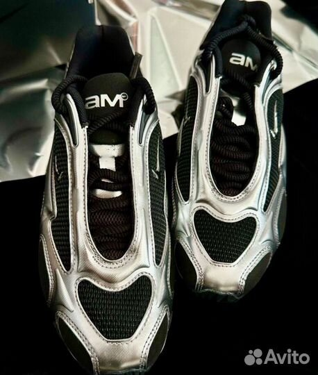 Кроссовки nike air max muse Black-Siver