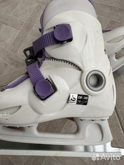 Коньки для девочки oxelo 28-30