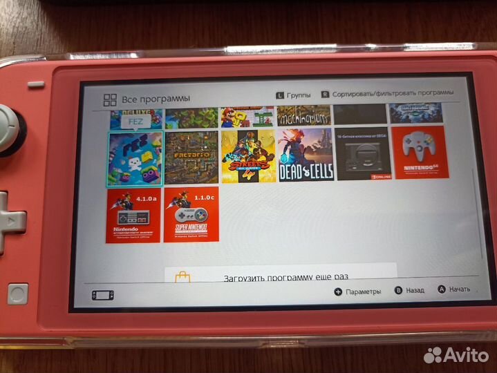 Nintendo Switch Lite прошит + 20 игр
