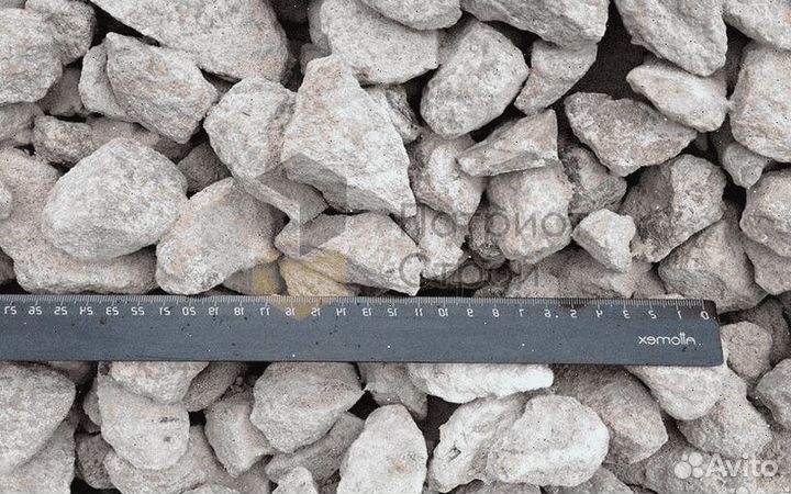 Щебень известковый на подушку