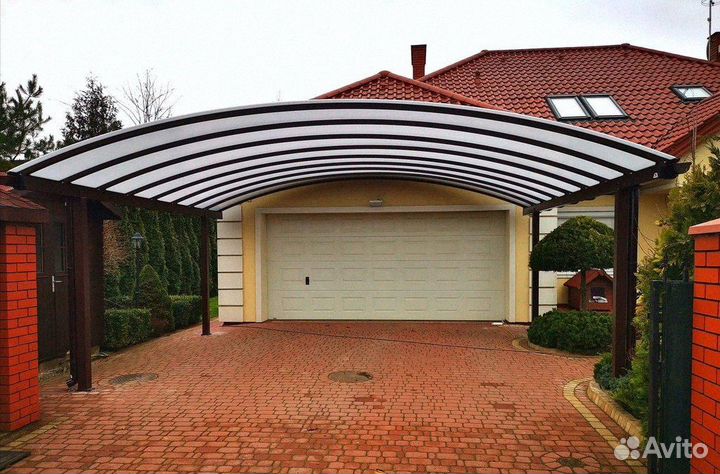 Навес под ключ