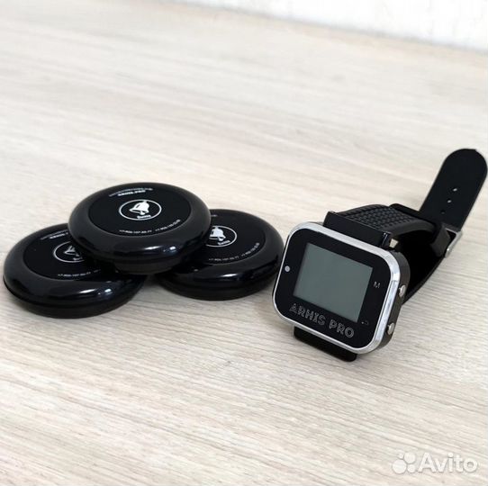 Кнопка вызова персонала официанта и часы пейджер