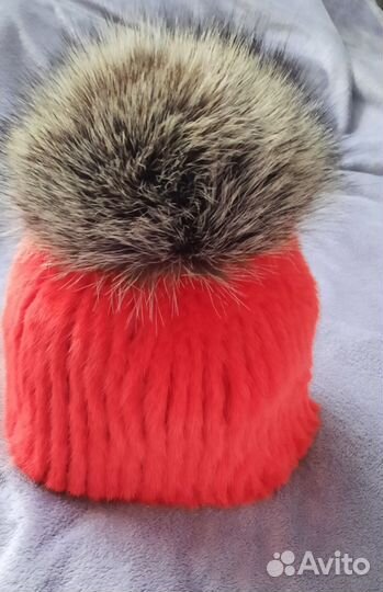 Шапки женские норковые зимние