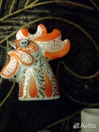 Графин штоф СССР кувшин петушок петух лфз