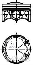 Поршень комплект VAG