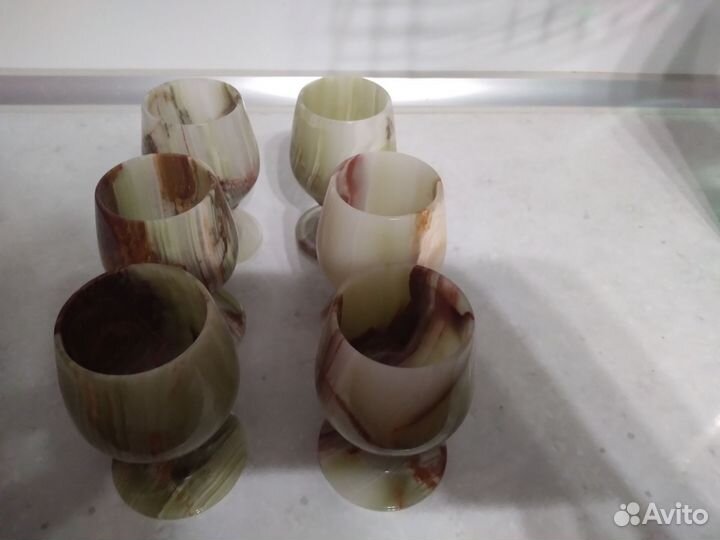 Бокалы из оникса
