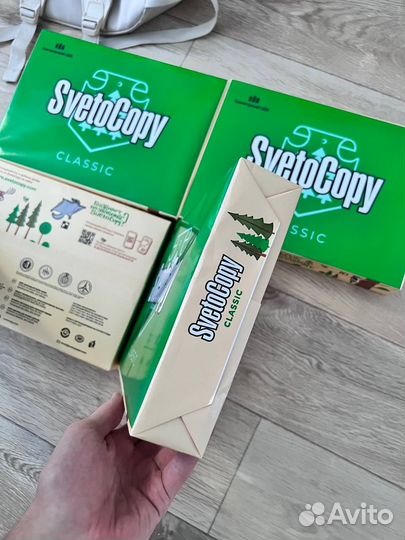Бумага для принтера SvetoCopy A4 80г/кв.м 500 л