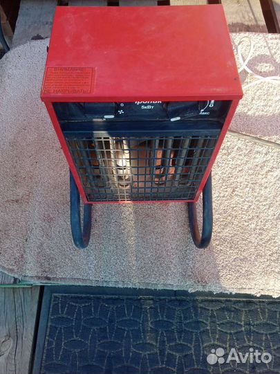 Пушка тепловая электрическая