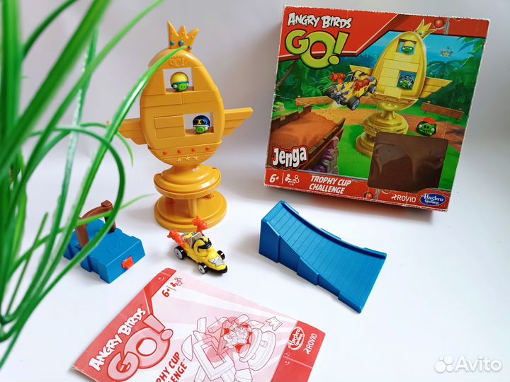 Настольная игра Jenga Angry Birds GO