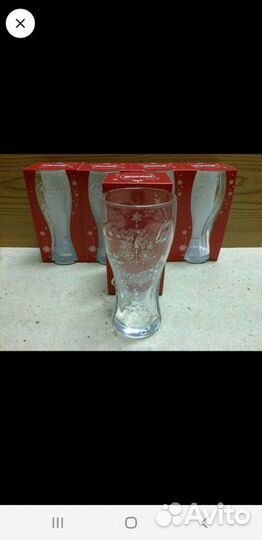 Бокалы Coca Cola
