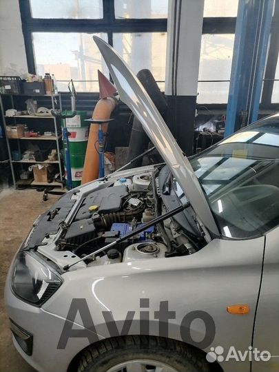 Газовые упоры капота Гранта, Калина2