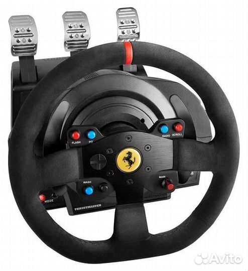 Руль thrustmaster t300 rs alcantara ferrari