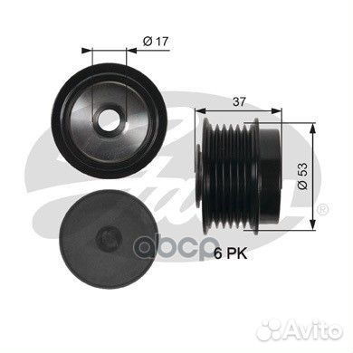 Механизм свободного хода генератора OAP7015 Gates