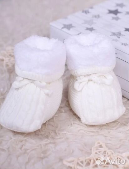 Вязаный комбинезон зимний