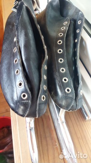 Коньки советские конькобежные