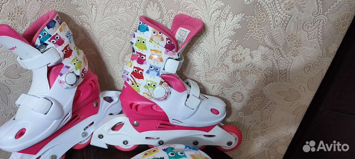 Раздвижные ролики с защитой