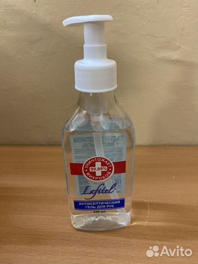 Антисептик-гель для рук спирт