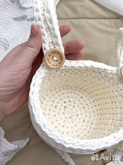 Корзинка на кроватку