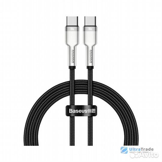 Кабель Baseus Type-C to Type-C 100W 1m Black