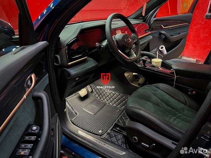 3Д коврики на Geely Monjaro
