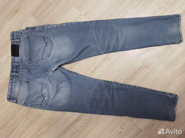 Джинсы утепленные мужские зимние на флисе w32 L32