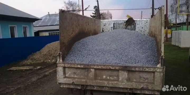 Щебень доставка