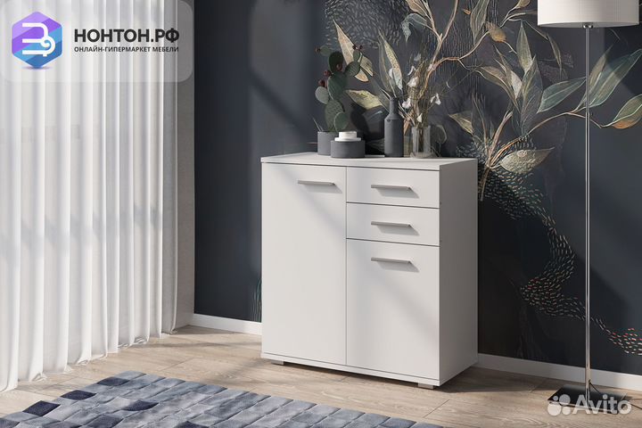 Комод Fun кд-2 белый