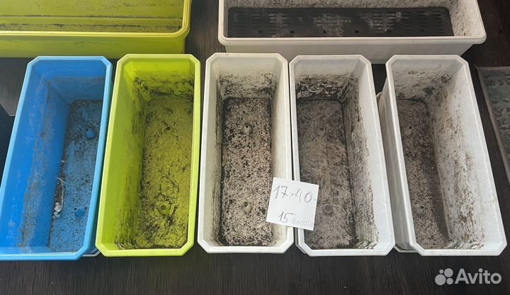 Ящик балконный горшок для цветов