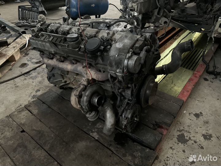 Двигатель Mercedes W220 3,2 CDI OM 613 по болтам