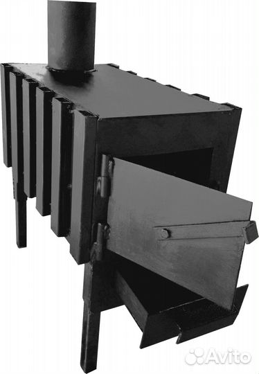 Отопительная печь leading-100 6 кВт, 100 м.куб