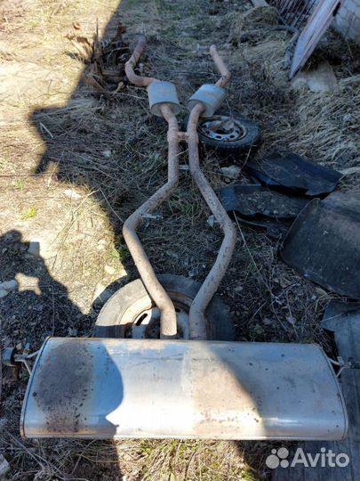 Резонатор, глушитель бмв Х5 Е70 4.8, BMW X5 E70