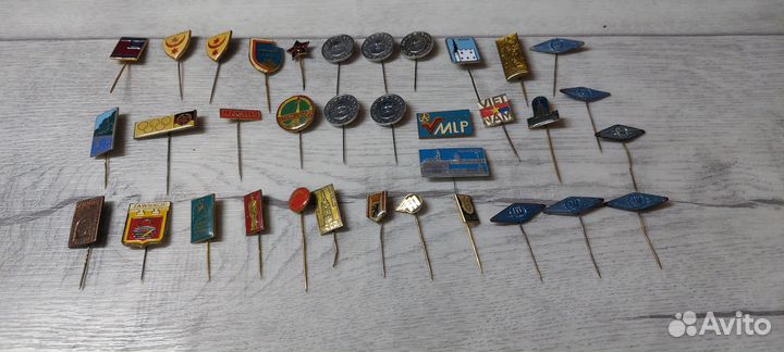 Значки иностранные