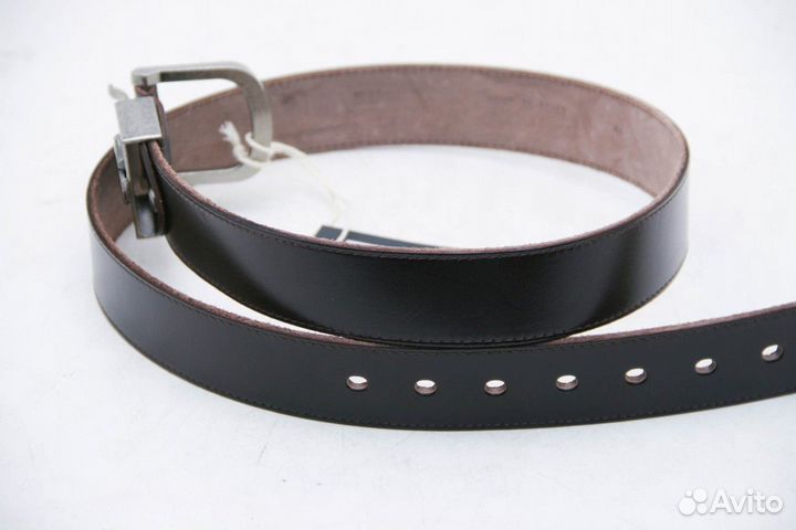 Ремень кожаный harley davidson hd/54 (чёрно-коричн