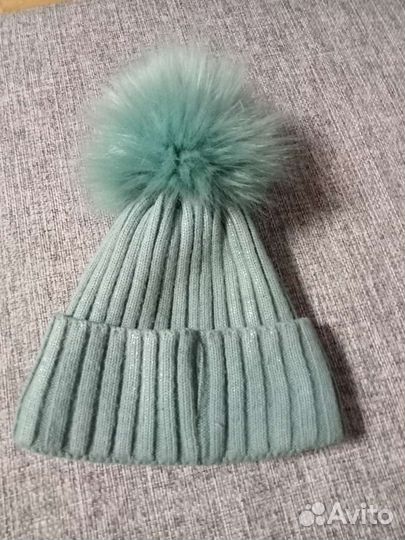 Шапка для девочки размер 56-58