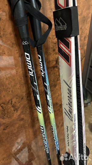 Лыжи детские 160 и палки