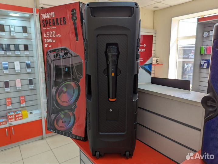 Bluetooth Колонка Speaker ZQS8210 Black