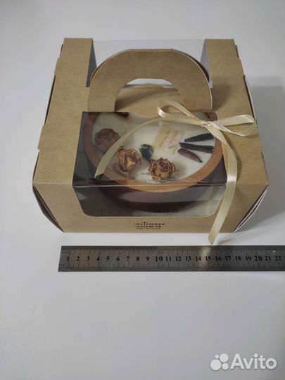 Ароматическая свеча ручной работы