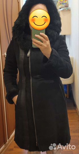 Дубленка натуральная женская 44 46