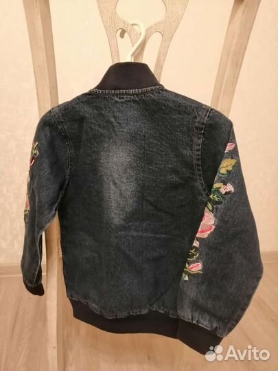 Джинсовка новая. Хлопок. 128р