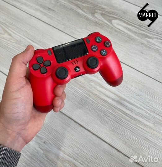 Джойстик Sony PS4 V2/ Геймпад / DualShock4 Красный